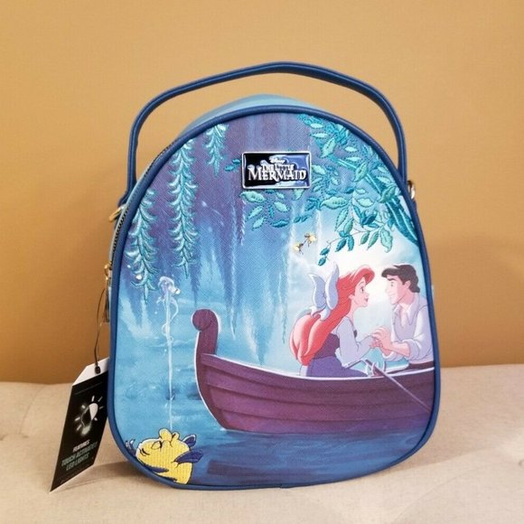 Disney The Little Mermaid Kiss The Girl Ariel & Eric Light Up Mini Backp… main image 11